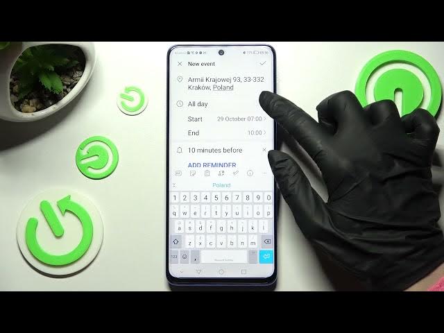 Video thumbnail for How to Add Event to Calendar in HONOR Magi 4 Lite - CreateReminder