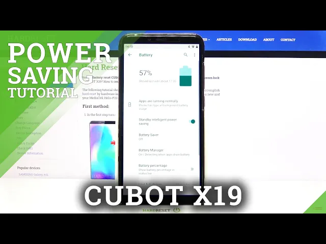 Video thumbnail for How to Use Battery Saver on CUBOT X19 - Activate Power Saving Mode