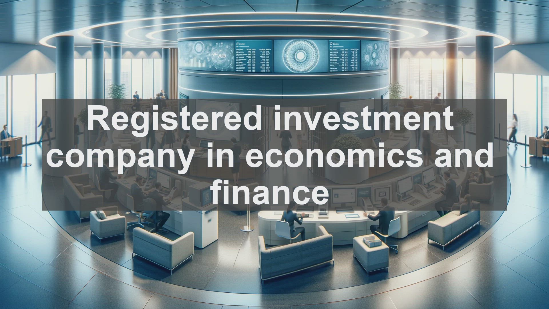 'Video thumbnail for Registered investment company in economics and finance'