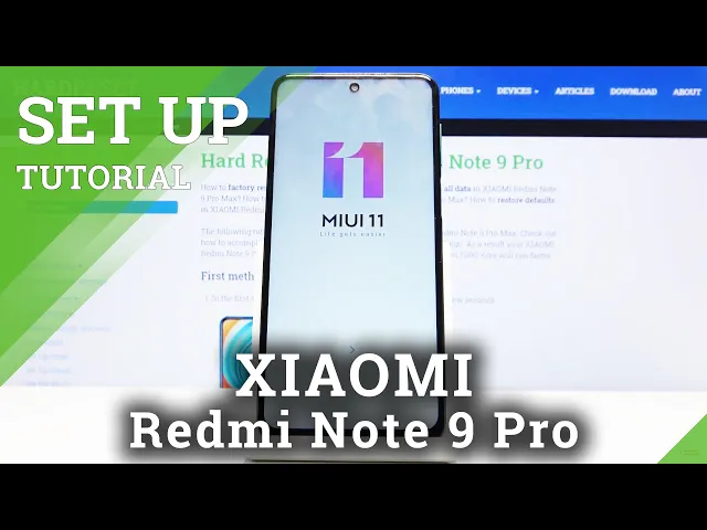 Video thumbnail for How to Set Up XIAOMI Redmi Note 9 Pro – XIAOMI Configuration