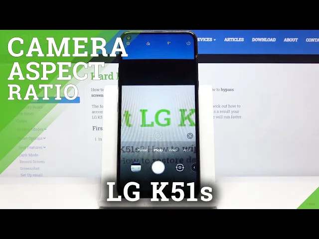 Video thumbnail for How to Change Aspect Ratio in LG K51s – Find Ratio Settings