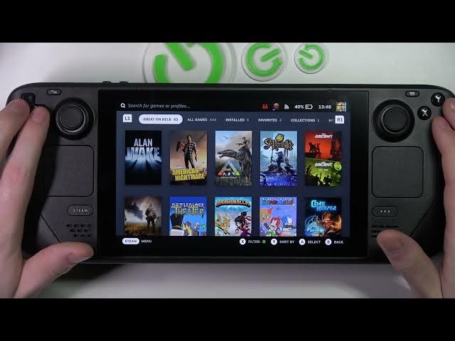 Video thumbnail for Steam Deck   How To Change Individual Games Properties