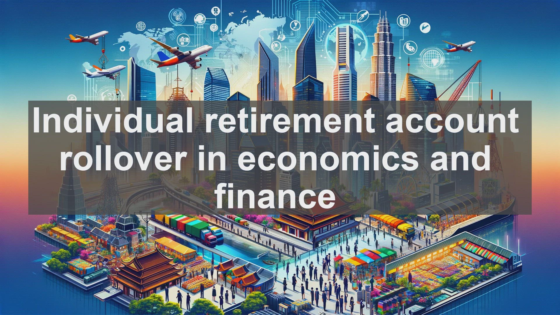 'Video thumbnail for Individual retirement account rollover in economics and finance'