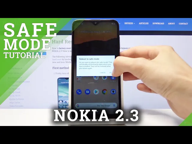 Video thumbnail for Safe Mode Activation - NOKIA 2.3 Diagnostic Mode