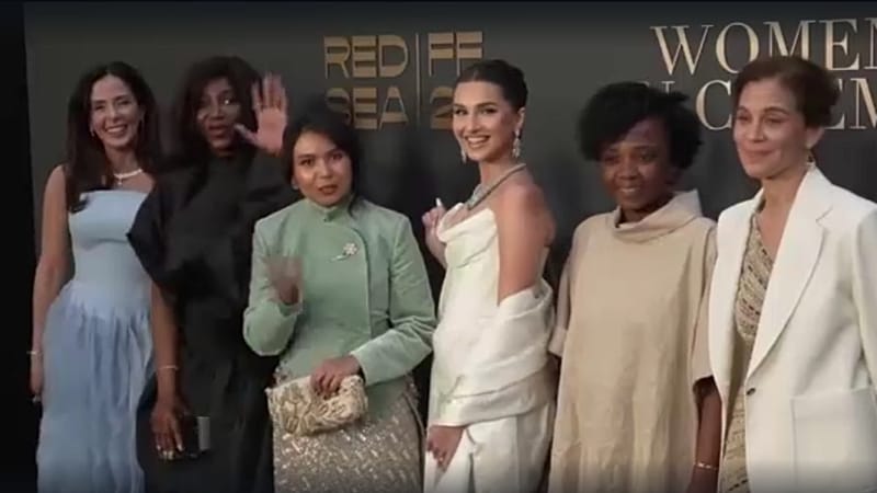 Video thumbnail for Red Sea Film Foundation holds annual Women in Cinema gala