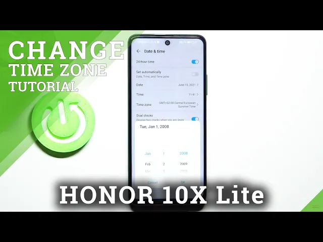 Video thumbnail for How to Change Date & Time in HONOR 10X Lite – Manage Time Settings