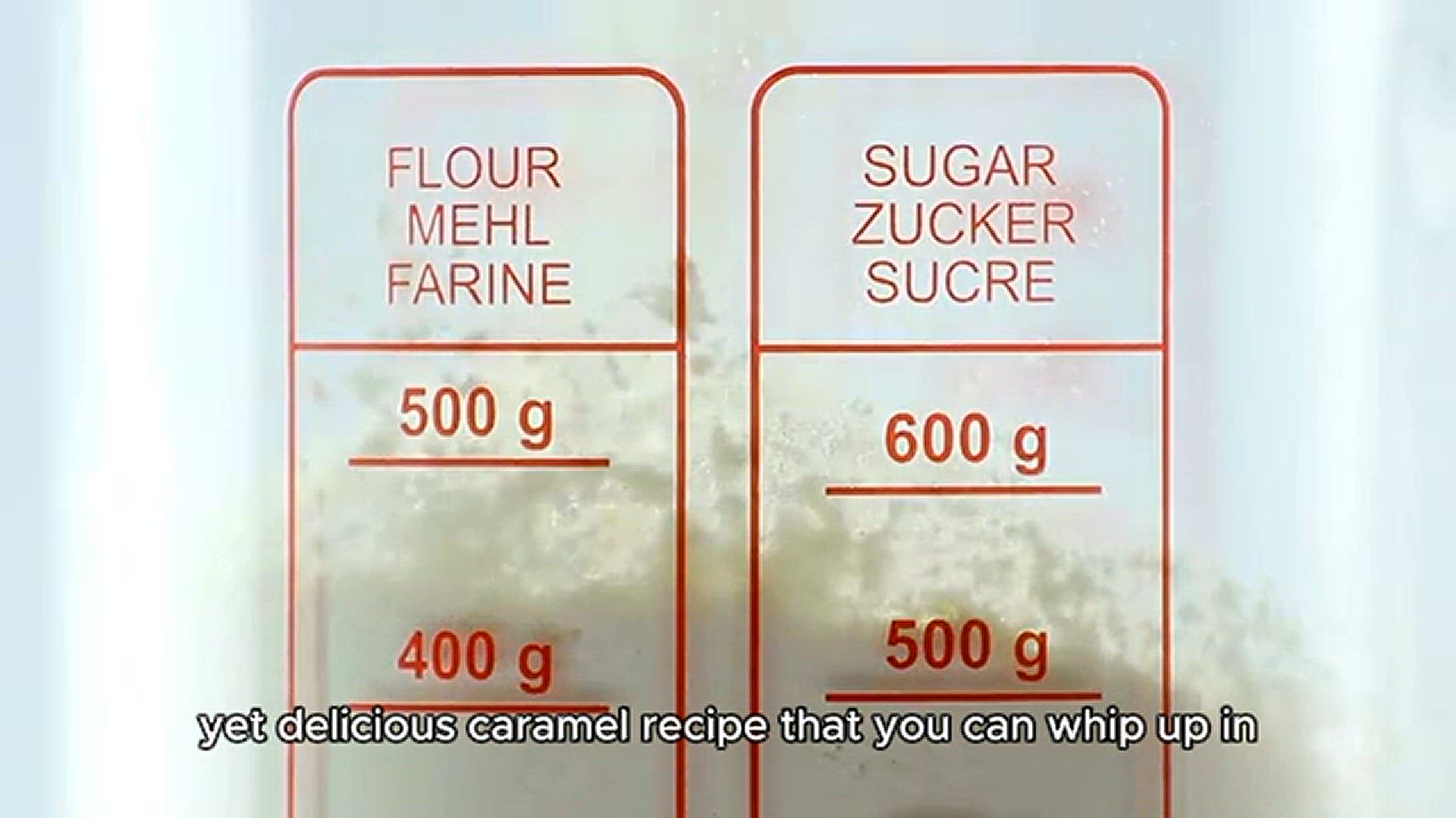 'Video thumbnail for Caramel recipe'
