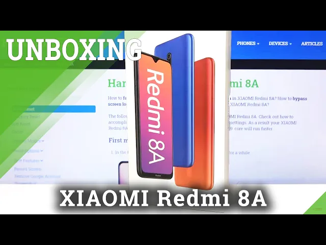 Video thumbnail for What's in the box? - Xiaomi Redmi 8A Package Unboxing