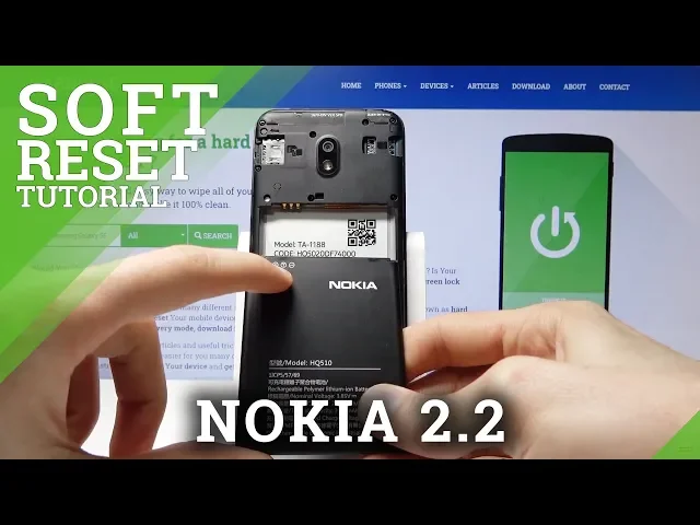 Video thumbnail for How to Force Restart in Nokia 2.2 - Remove Battery / Soft Reset