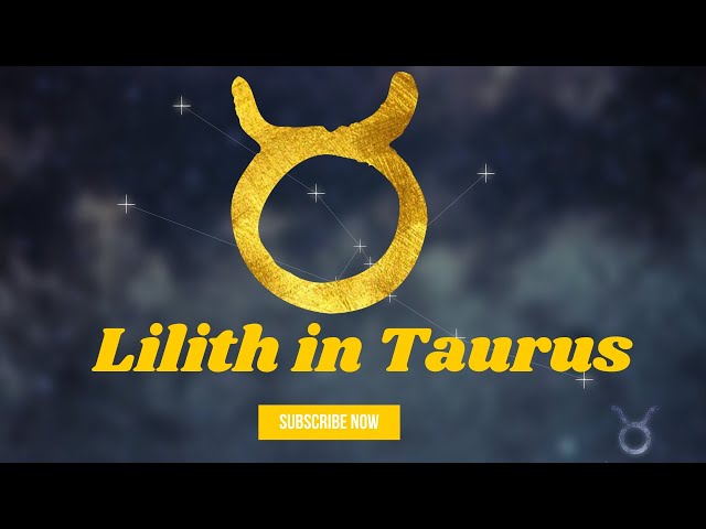 'Video thumbnail for Lilith in Taurus: Sensuality, Self Worth, and the Pursuit of Stability-Video'