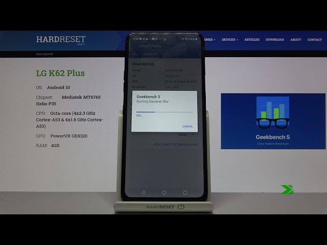 Video thumbnail for LG K62 Plus - Geekbench 5 GPU Vulkan Test