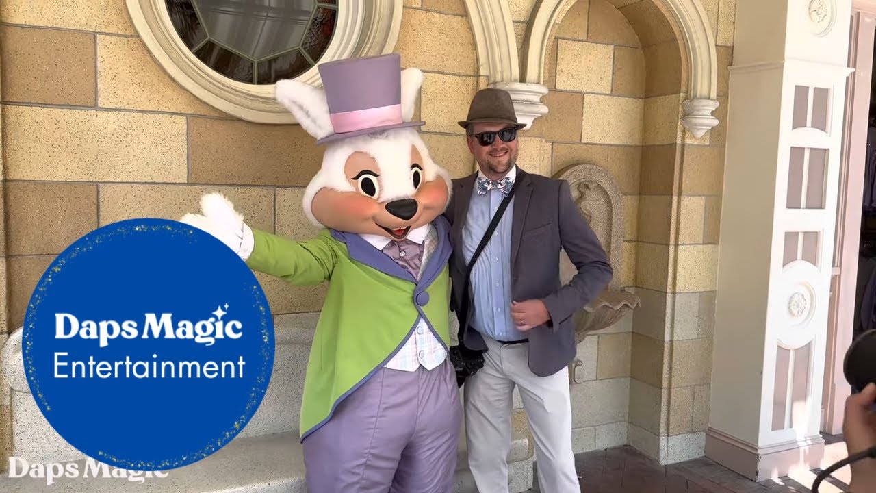 'Video thumbnail for Happy Easter from the Easter Bunny at Disneyland!'