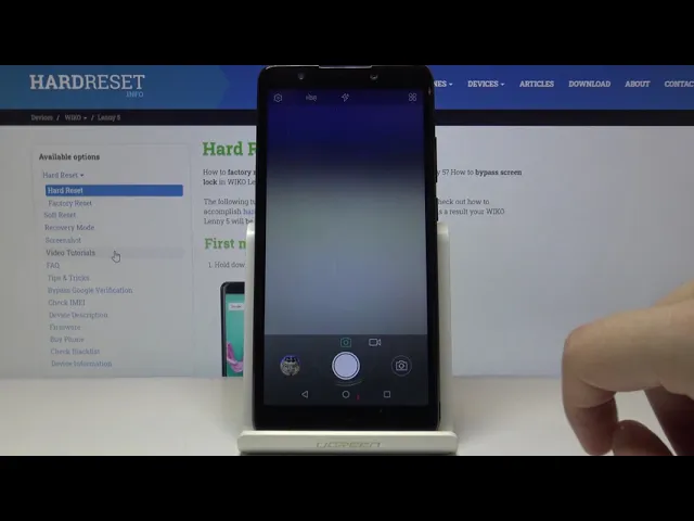 Video thumbnail for How to Activate Camera Location Tags in WIKO Lenny 5 – Add Location To Photo