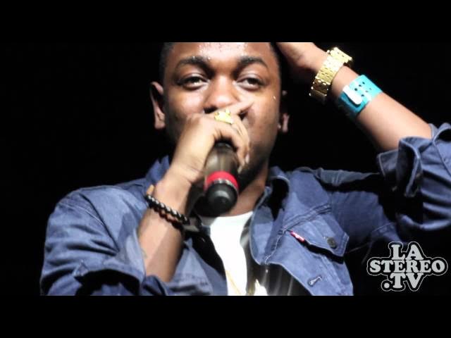 Video thumbnail for KENDRICK LAMAR Live Fader Fort  "Hol' Up", "P&P"