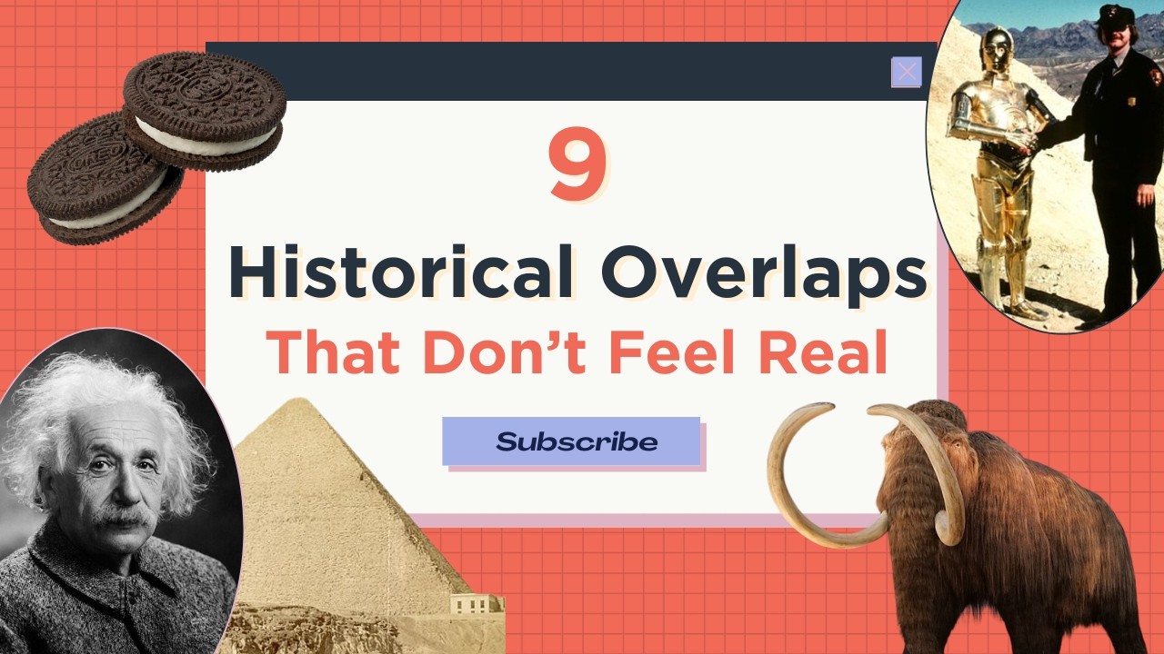 Video thumbnail for Historical Overlaps that Will Make You Question Your Sense of Time | Mental Floss