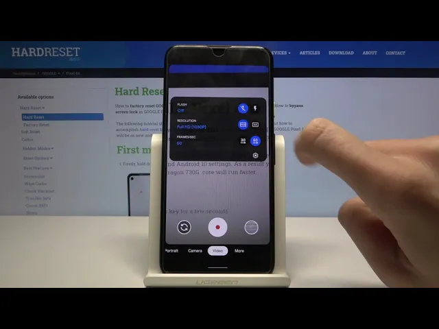 Video thumbnail for How to Change Video Quality on GOOGLE Pixel 4A