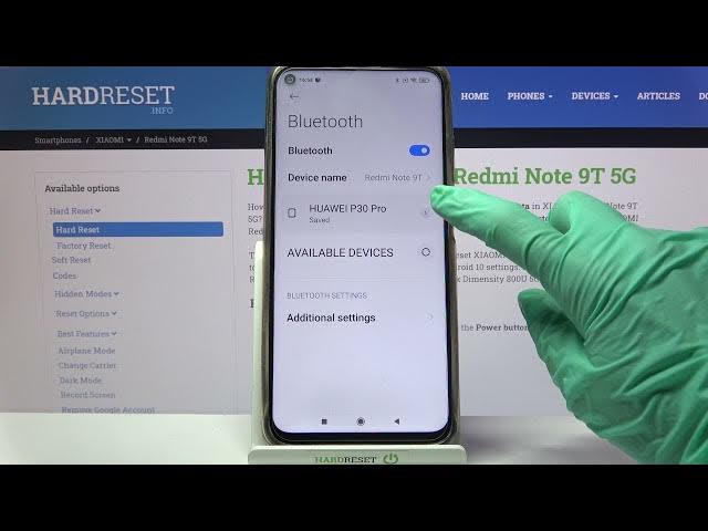 Video thumbnail for How to Connect Bluetooth Device to Xiaomi Redmi Note 9T – Bluetooth Settings