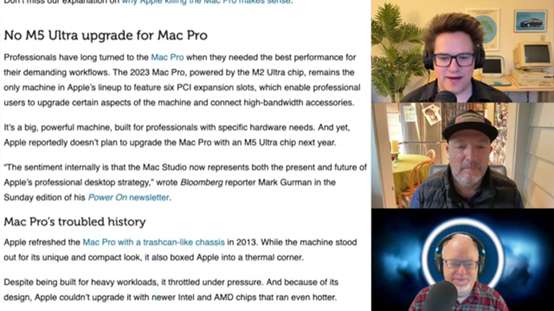 Video thumbnail for How could Apple save the Mac Pro?
