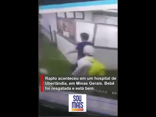Video thumbnail for Câmeras registram ação de médica ao sequestrar bebê recém-nascida de hospital em MG