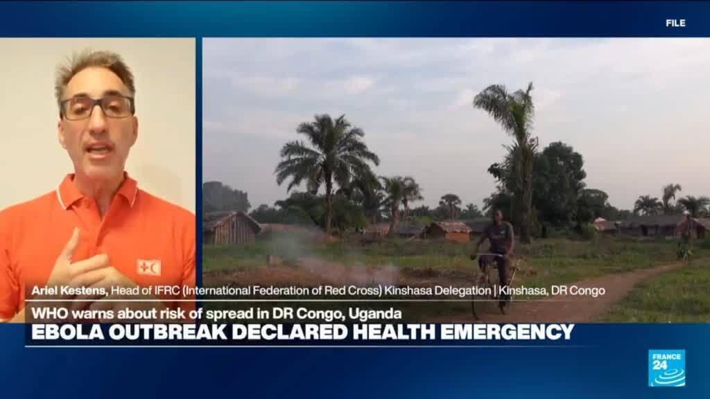 Video thumbnail for Ebola outbreak declared health emergency in DR Congo and Uganda