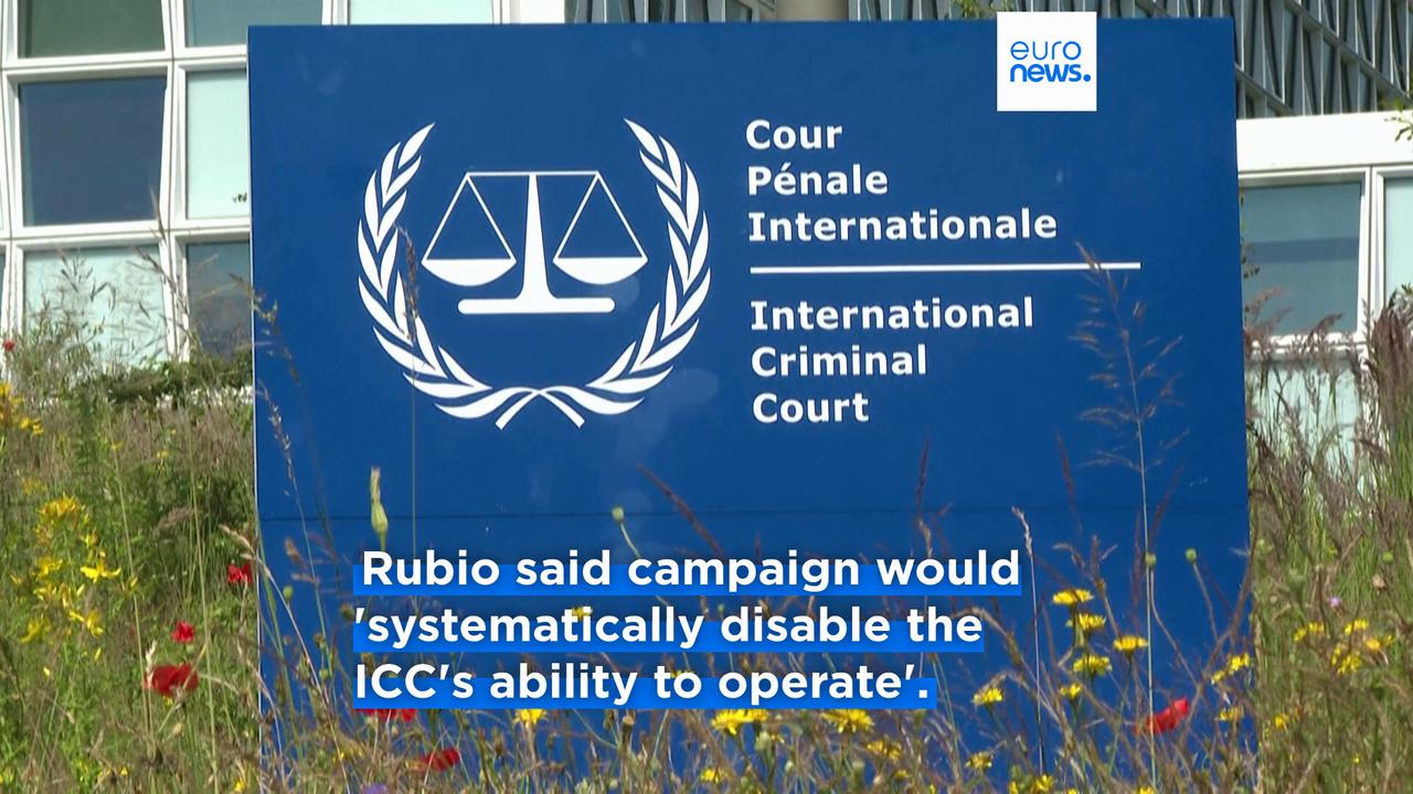 Video thumbnail for Marco Rubio launches sweeping campaign to 'dismantle' ICC 'threat to US sovereignty'