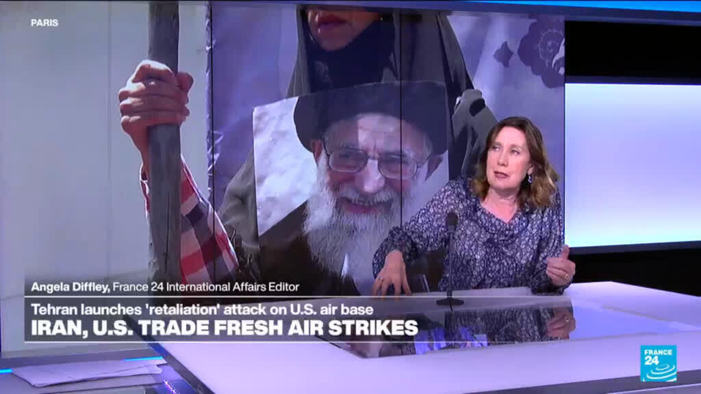 Video thumbnail for Iran condemns US ceasefire 'violations' after strikes in south