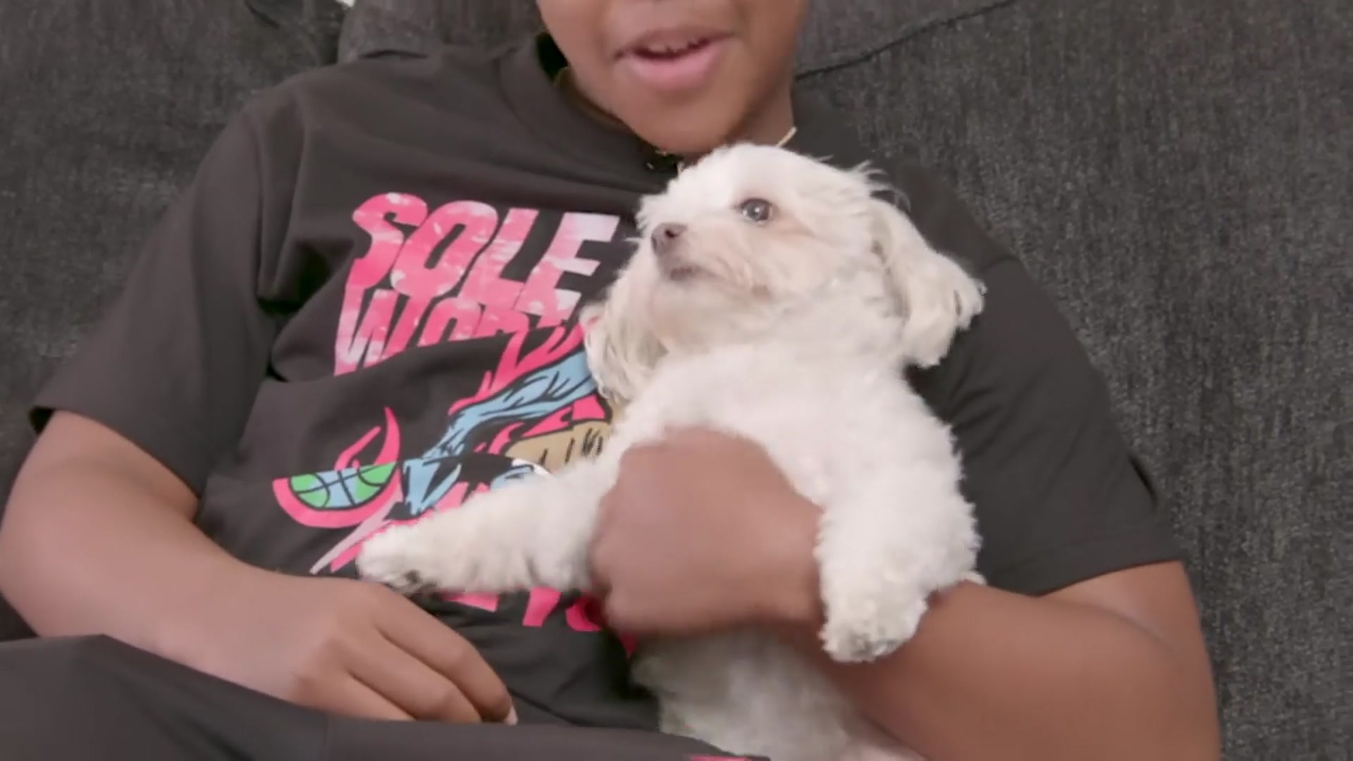 'Video thumbnail for 16-Year-Old Space Jam STAR Reveals LeBron James SECRETS  | Meet The Pets'