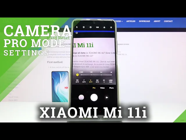 Video thumbnail for How to Use Camera Pro Mode in XIAOMI Mi 11i – Enable Best Camera Features