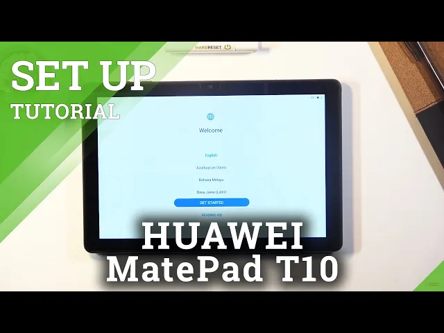 Video thumbnail for How to Set Up HUAWEI MatePad T10 – Go Through Set Up Process