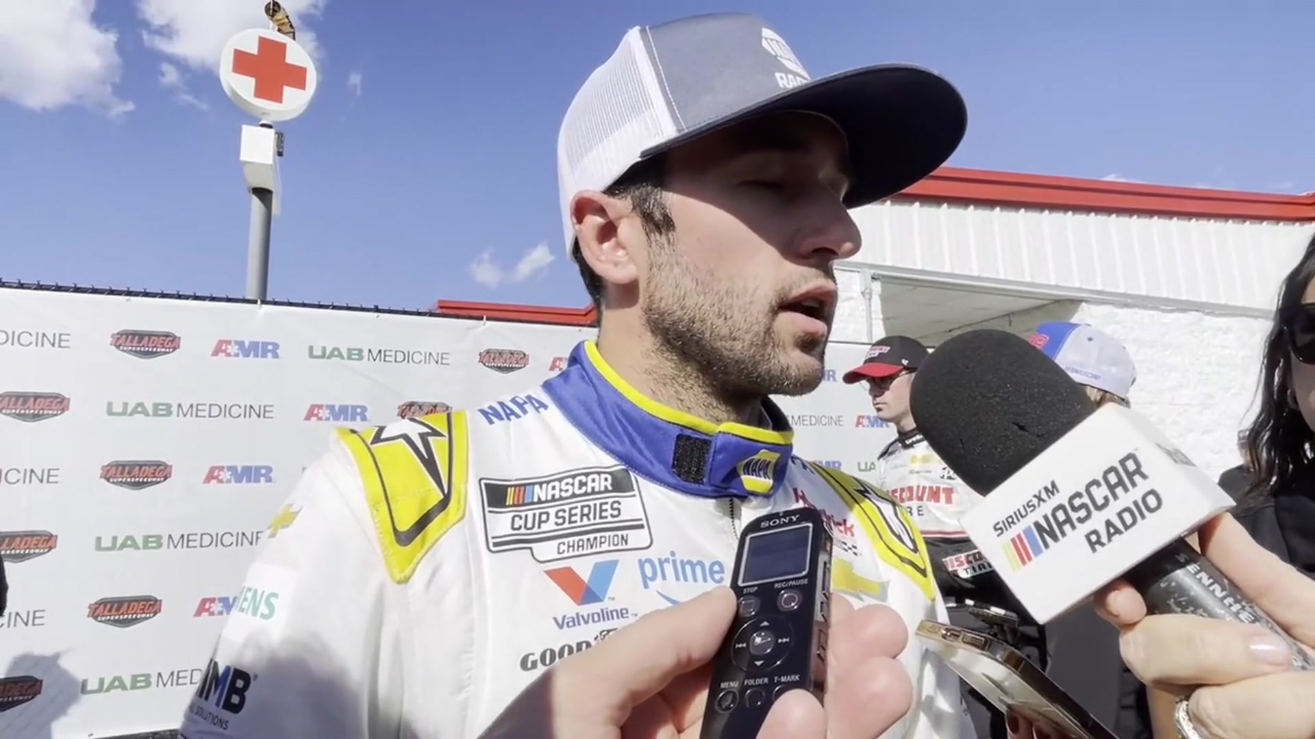 'Video thumbnail for Chase Elliott Had Nowhere to Go in Talladega Crash'