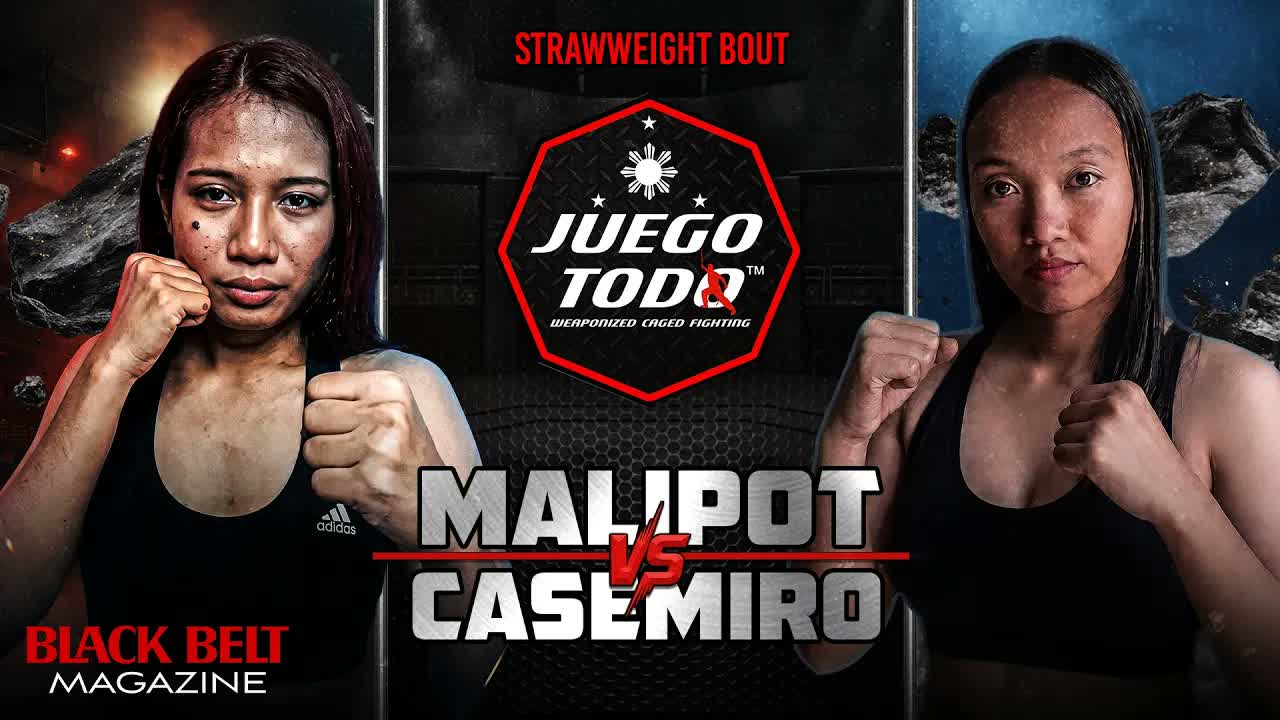 Video thumbnail for Blackbelt Magazine: Micka Malipot vs. Jeria Mae Casemiro | Juego Todo MMA Match