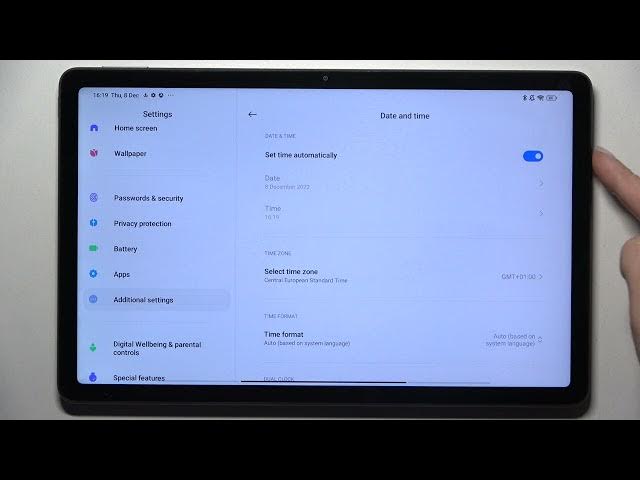Video thumbnail for How to Manage Time Settings on Xiaomi Redmi Pad? | Change Date & Time