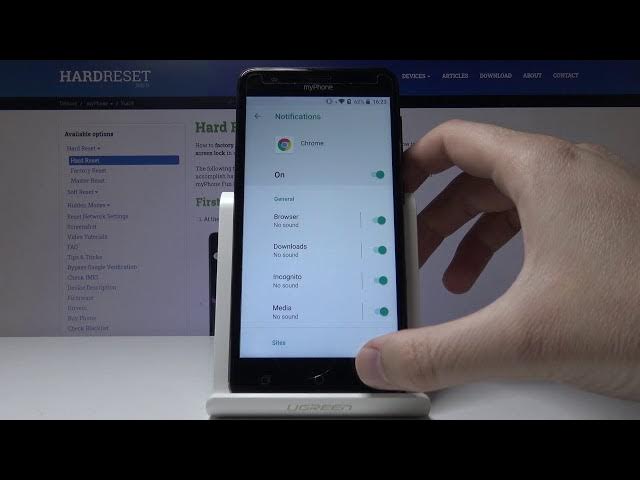 Video thumbnail for How to Manage Notifications in MyPhone Fun 8 – Customize Notifications