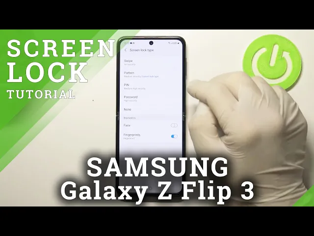 Video thumbnail for Samsung Galaxy Z Flip 3 All Unlock Methods - Face Unlock, Fingerprint Sensor and much more