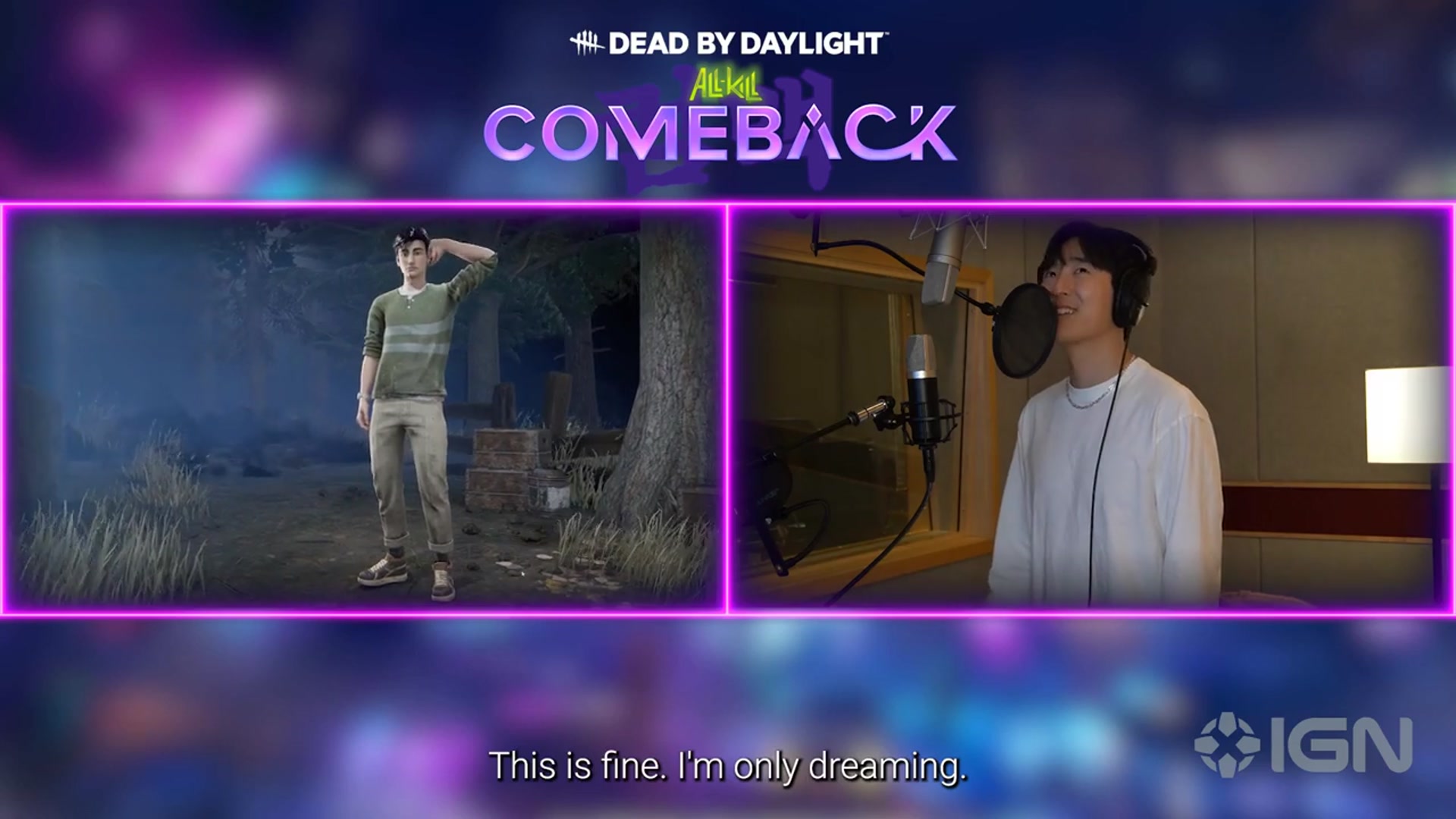 Video thumbnail for Exclusive Dead By Daylight New Survivor Reveal: Behind The Scenes