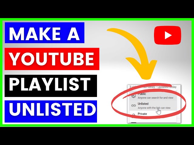 Video thumbnail for How To Make A YouTube Playlist Unlisted? [in 2025]