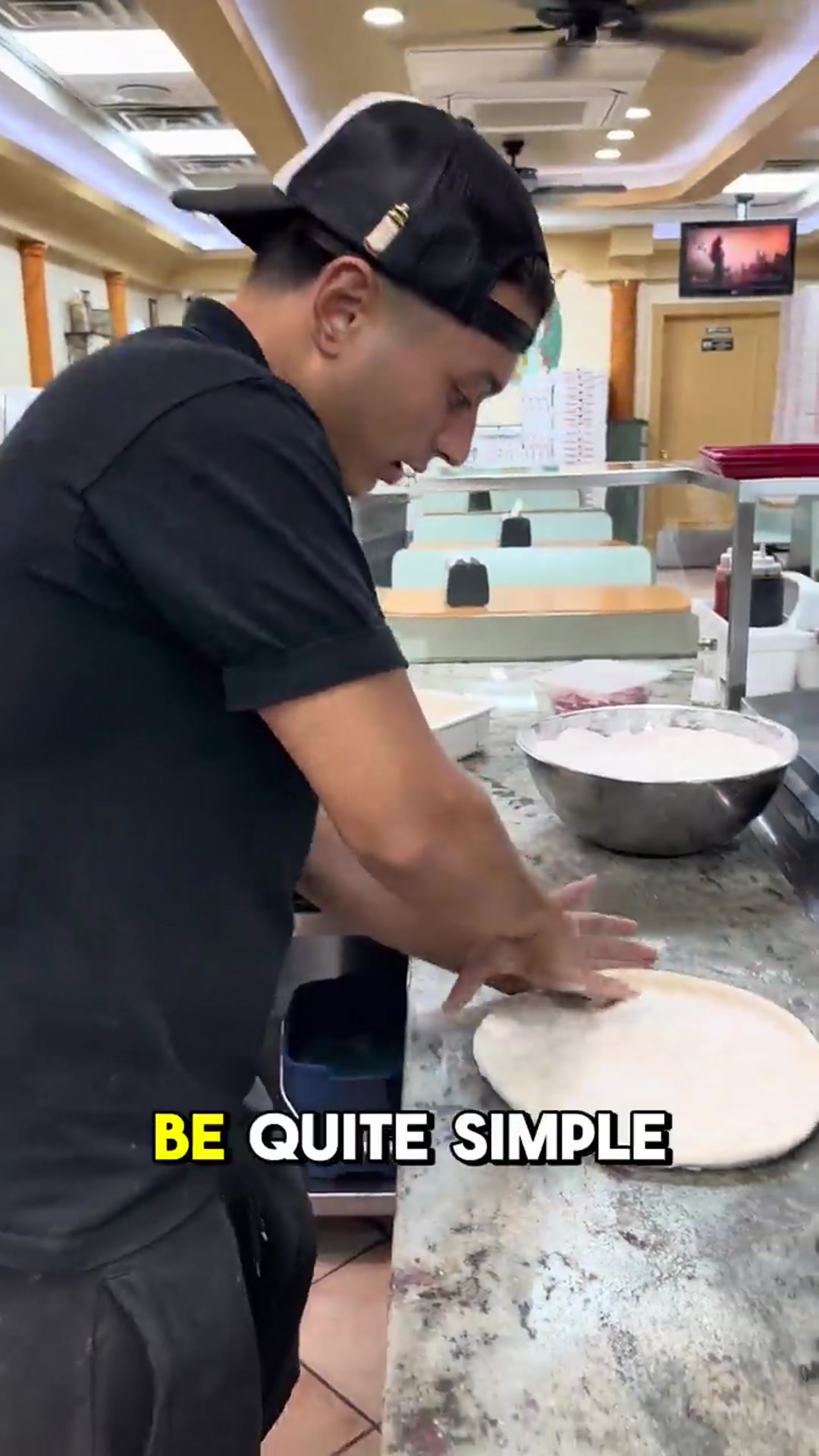 Video thumbnail for Joey makes a spesh- The best pizza in Brooklyn for over 55 years_ 🍕💯(720P_HD)