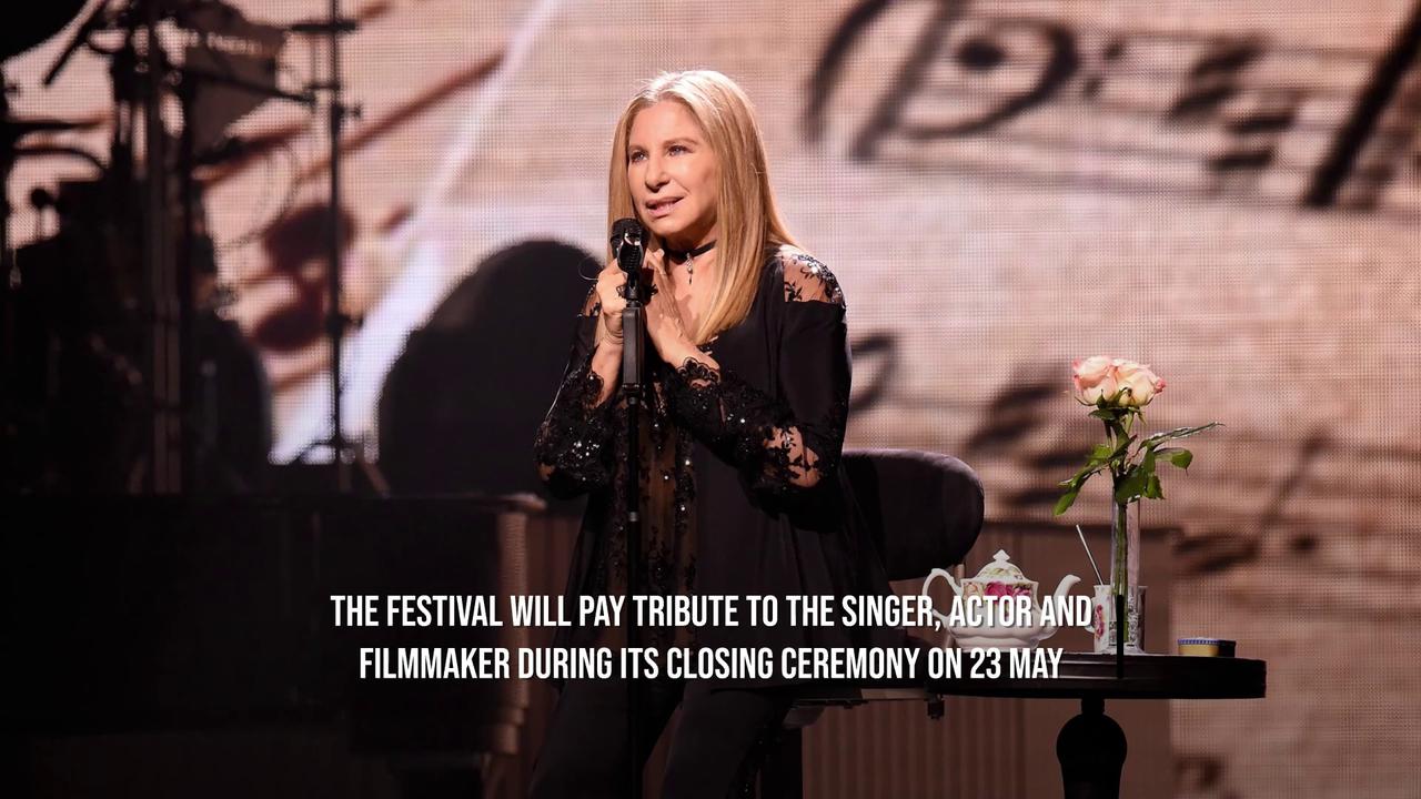 Video thumbnail for IN CASE YOU MISSED IT: Barbra Streisand skips Cannes award honour on medical advice.