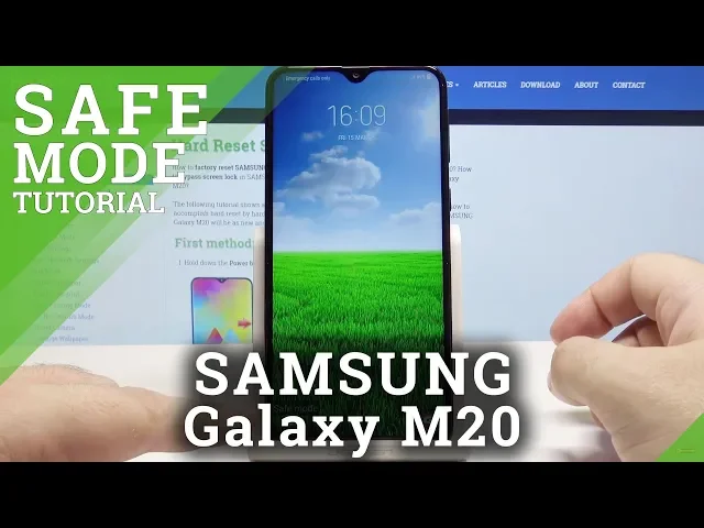 Video thumbnail for How to Enter Safe Mode in SAMSUNG Galaxy M20