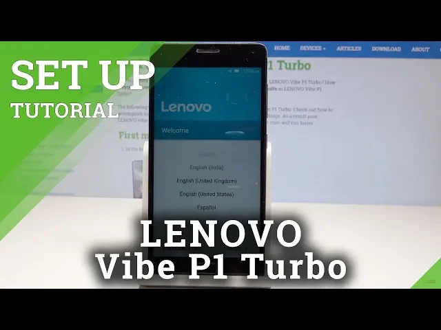 Video thumbnail for How to Activate & Configure LENOVO Vibe P1 Turbo - Set Up Process