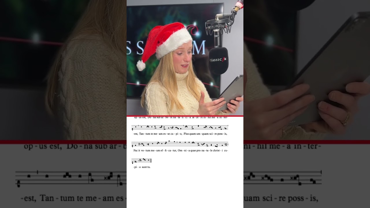Video thumbnail for Can you guess which Christmas song is being sung in Gregorian chant?