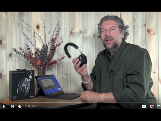 Video thumbnail for Bowers & Wilkins P5 Wireless Headphones Review