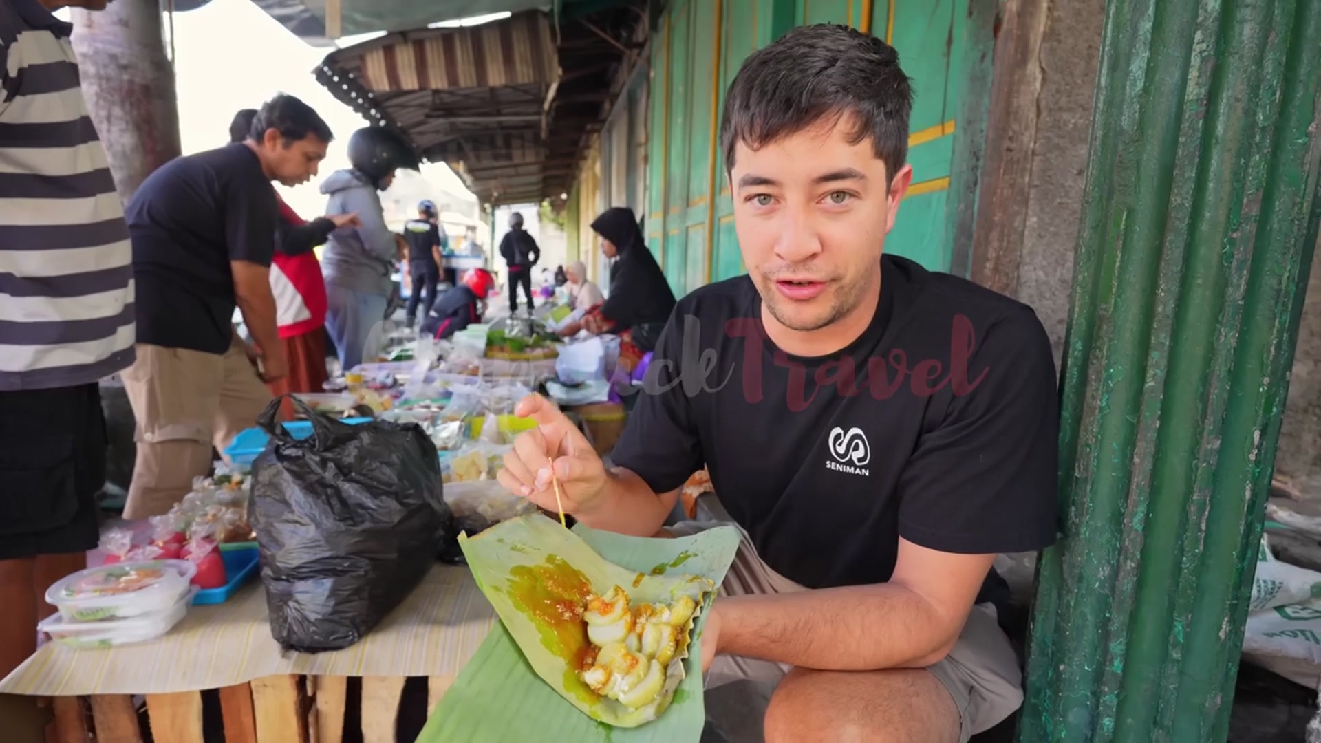 'Video thumbnail for Indonesian STREET FOOD in Yogyakarta  Pasar Ngasem Jogja’s #1 Food Market!!'