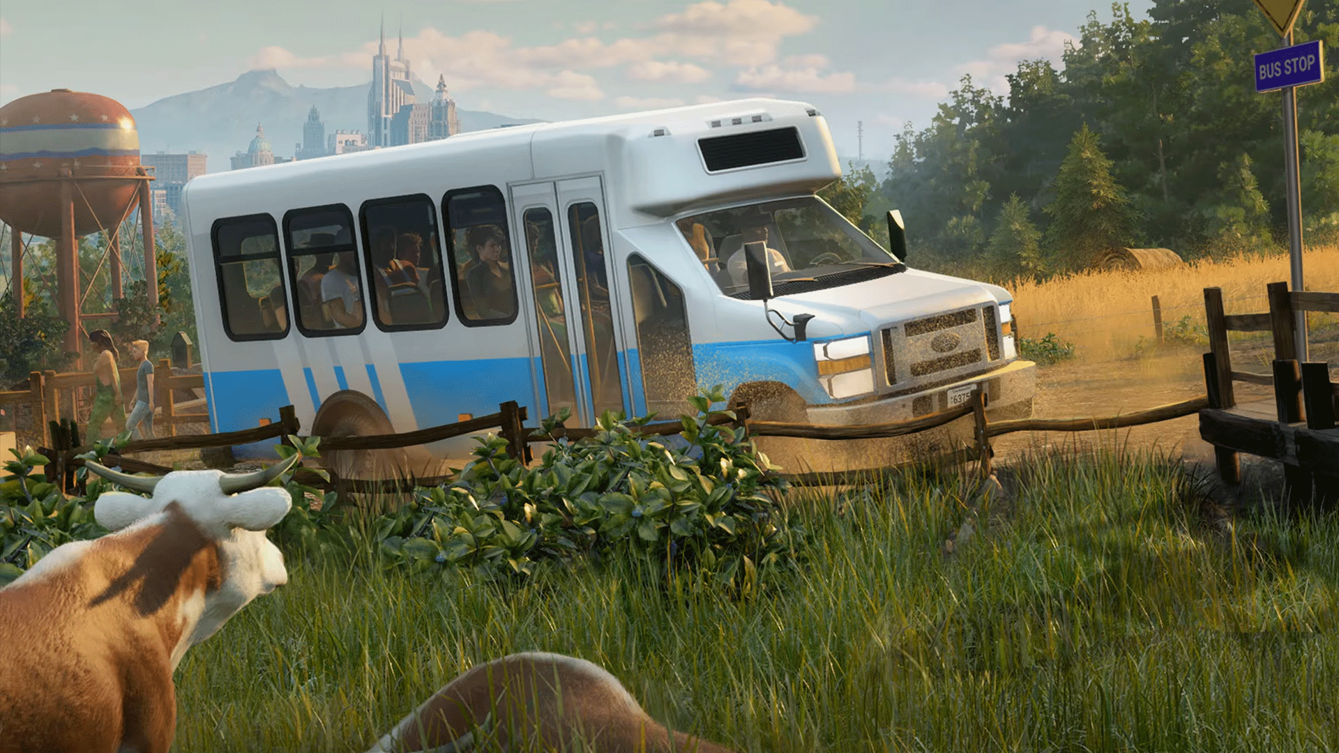 Video thumbnail for Bus Bound - Official Old Town Roads DLC Trailer