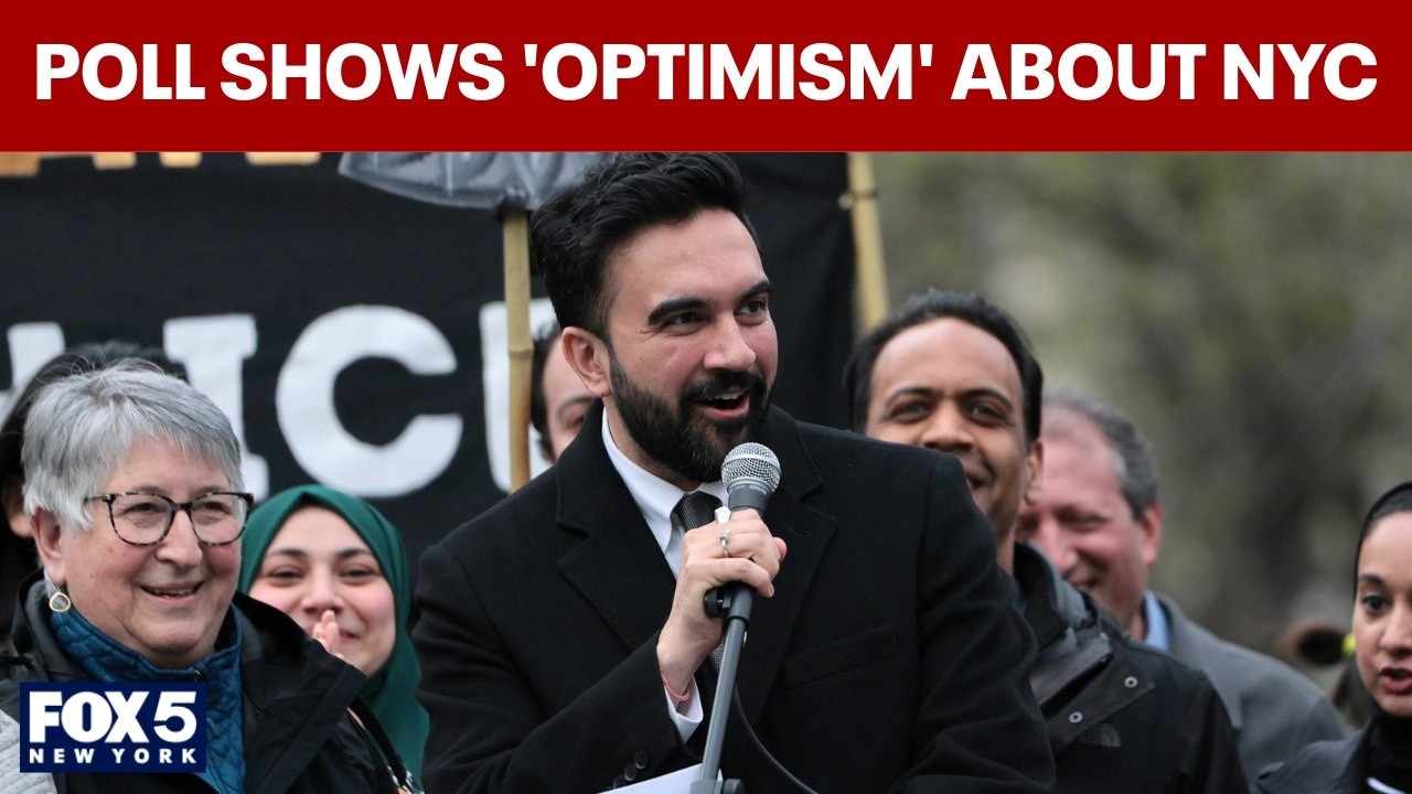 Video thumbnail for Marist poll shows 'newfound optimism' about Mamdani, NYC