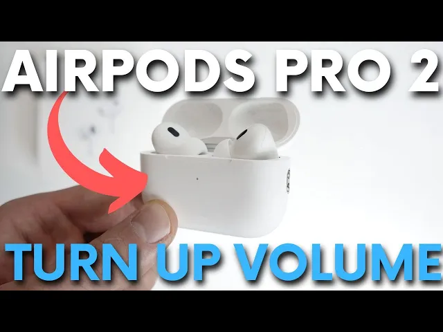 Video thumbnail for How to Adjust Volume Level on AirPods Pro 2 - Change Volume with Swipe Gesture