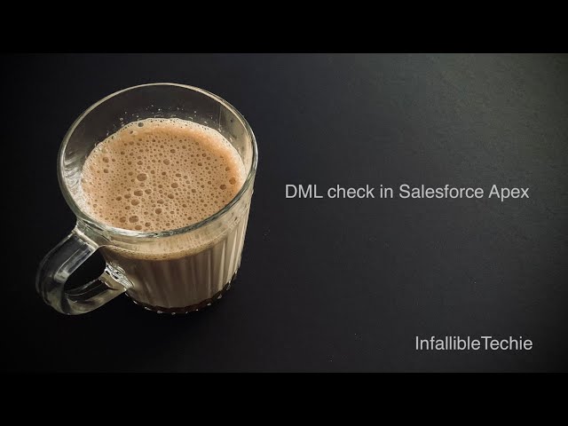 'Video thumbnail for DML check in Salesforce Apex'