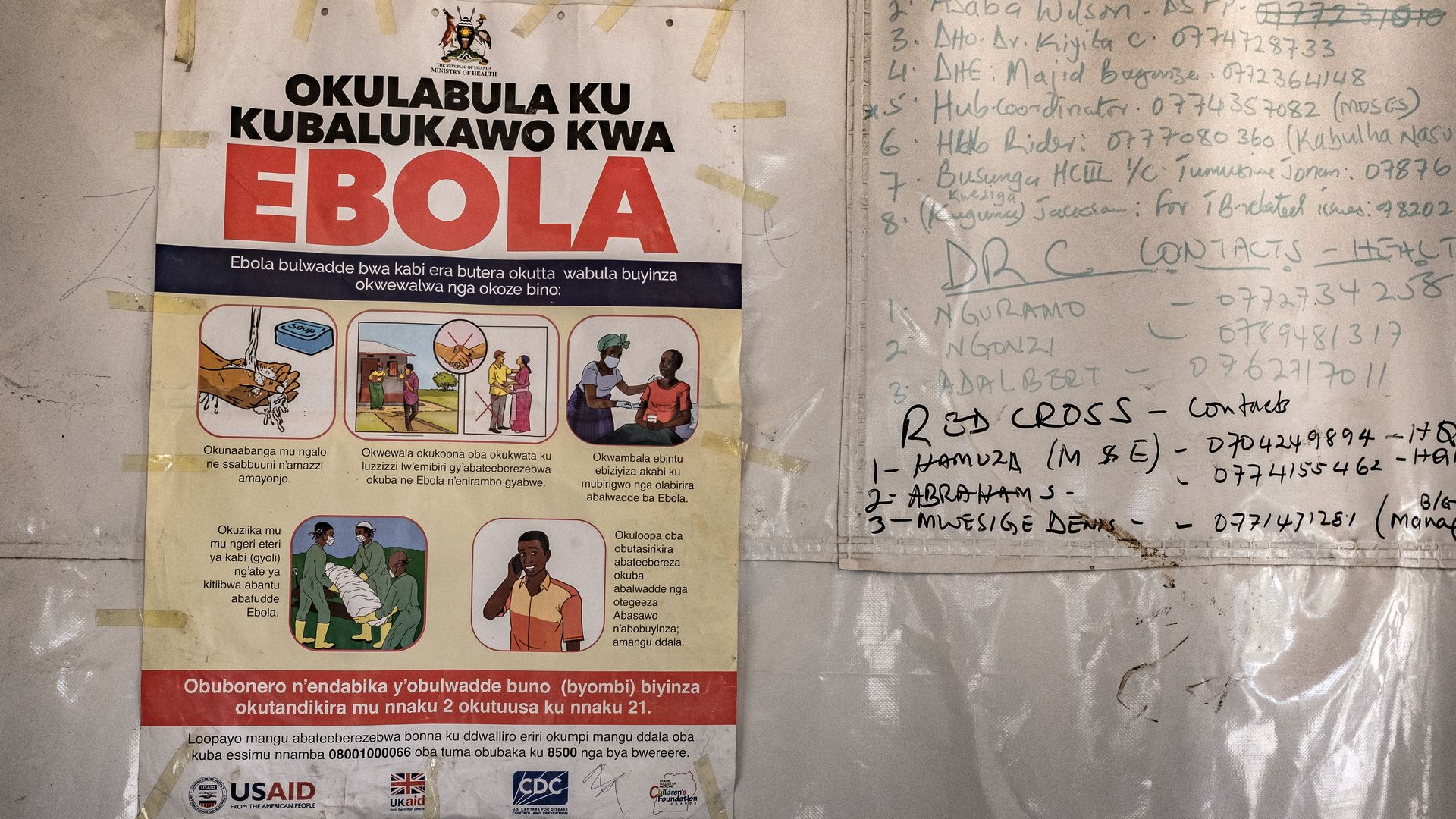 Video thumbnail for American doctor tests positive for Ebola as Congo cases climb past 500