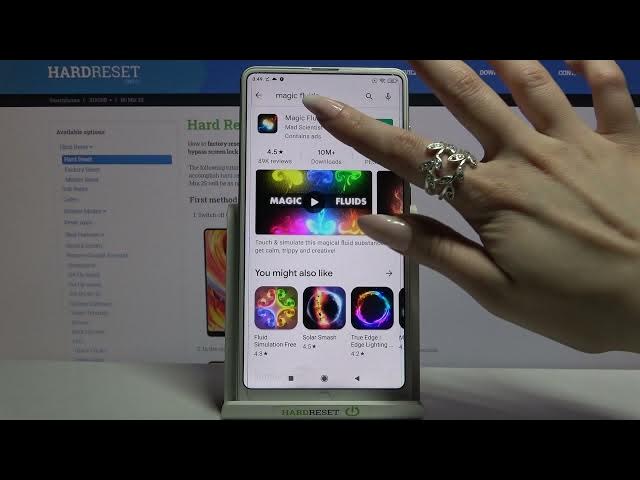 Video thumbnail for How to Download and Apply Live Wallpaper Magic Fluids on XIAOMI Mi Mix 2S – Live Wallpaper