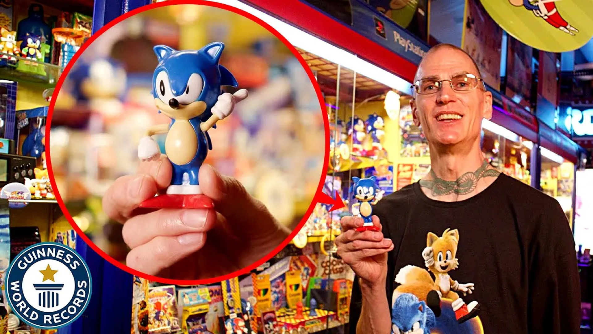 'Video thumbnail for Barry Evans, inside the ultimate Sonic game room and museum'